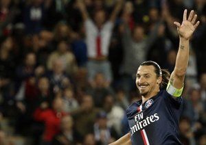 زلاتان ایبراهیموویچ|پاریس سن ژرمن 5-0 سنت اتين / لوشامپیونه