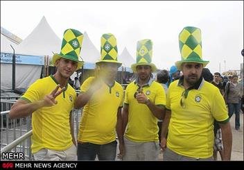 گزارش تصویری از حاشیه‌‌های روز قبل از افتتاحیه جام‌جهانی
