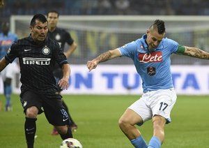 مارک همشیک  - گری مدل|اینتر میلان 2 - 2 ناپولی / سری آ