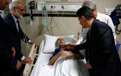 قلعه نویی به عیادت مظلومی رفت