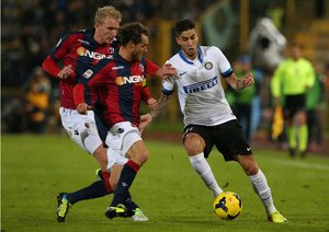 بلونیا 1-1 اینتر میلان / هفته ی سیزدهم