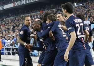 شادی بازیکنان پی اس جی