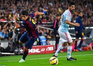 لوئیس سوارز|بارسلونا 0 - 1 سلتاویگو / لالیگا