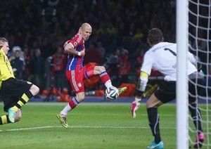 آرین روبن|دورتموند ۰-۲ بایرن مونیخ