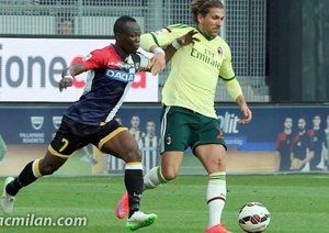 آلسيو چرچی|اودینزه 2 - 1 میلان / سری آ