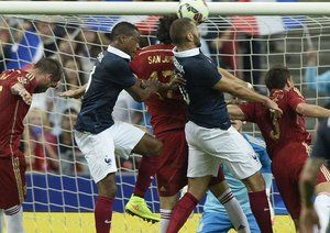 کریم بنزما - پاتریس اورا|فرانسه 1-0 اسپانیا / دیدار دوستانه