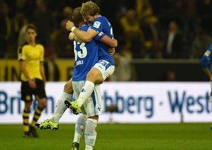 شادی بازیکنان دارمشتات|بوروسيا دورتموند 2 - 2 دارمشتات / بوندس لیگا