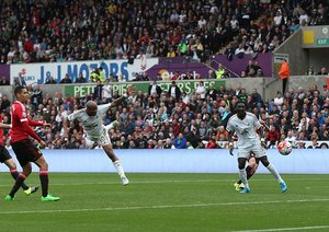 آندره آیو|سوانسی 2 - 1 منچستر یونایتد / لیگ جزیره