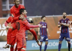 لیونل مسی|اِیبار 0 - 2 بارسلونا / لالیگا