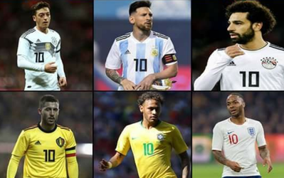 برترین شماره ۱۰‌های جام جهانی روسیه