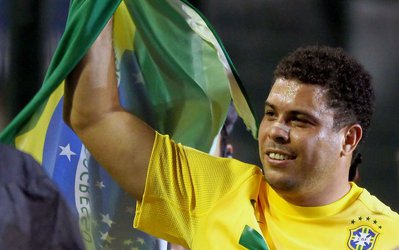 وقتی رونالدو چترباز می‌شود+ عکس