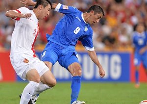 اودیل احمِدوف|چین 2 - 1 ازبکستان / جام ملت های آسیا 2015