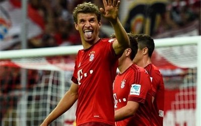 مولر: خوشحالم که سهمی در پیروزی بایرن مونیخ بر هامبورگ داشتم