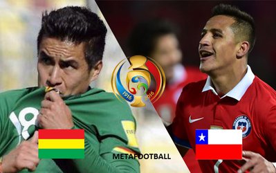 کوپا آمریکا 2016 | پیش بازی شیلی - بولیوی