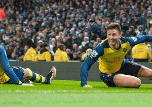 ليوير ژیرود|منچستر سیتی 0 - 2 آرسنال / لیگ جزیره