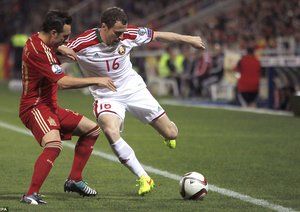 سانتی کازورلا|اسپانیا 3 - 0 بلاروس / مقدماتی جام ملت های اروپا