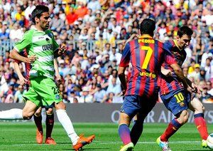 لیونل آندره مسی|لحظه باز شدن دروازه ختافه توسط مسی