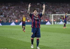 لیونل مسی|بارسلونا 3 - 1 اتلتیکو مادرید / قهرمانی بارسا در کوپا دل ری