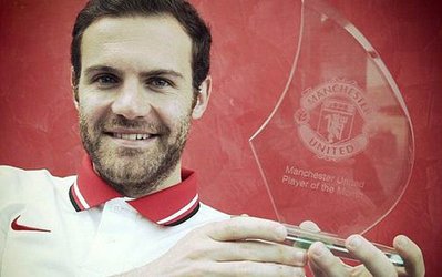 پس از انتخاب به‌عنوان بهترین بازیکن ماه مارس، مـاتـا از هواداران من‌یونایتد تشکر کرد