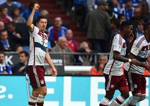 رابرت لواندوفسکی|شالکه 1-1 بایرن مونیخ / بونسلیگا