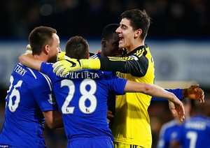 شادی بازیکنان چلسی