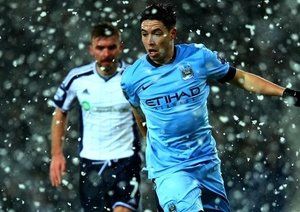 سمیر نصری|وست برومویچ 1 - 3 منچستر سیتی / لیگ جزیره