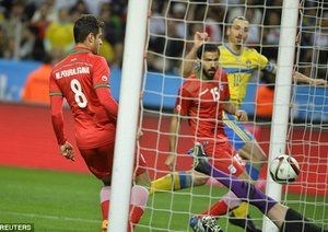 زلاتان ایبراهیموویچ|سوئد 3 - 1 ایران / دیدار دوستانه