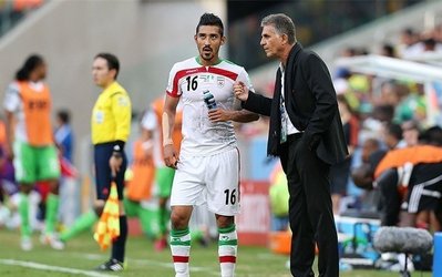 عکس روز | قوچان‌نژاد: به کی‌روش افتخار می‌کنیم و راه را تا جام جهانی 2018 ادامه می‌دهیم