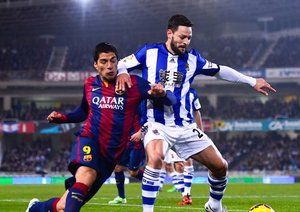 لوئیس سوارز|رئال سوسیداد 1 - 0 بارسلونا / لالیگا