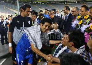 خسرو حیدری|استقلال تهران 3 - 3 راه آهن / لیگ برتر