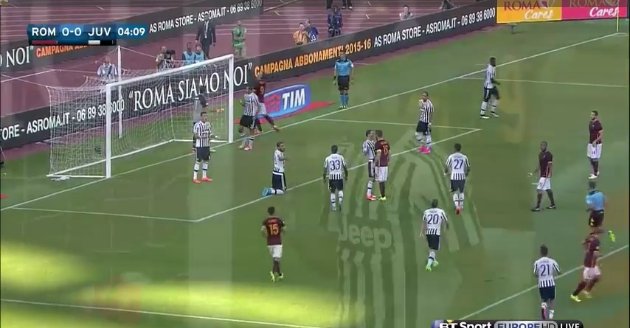 آاس رم 2 - یوونتوس 1 / هفته دوم سری آ ایتالیا / خلاصه مسابقه