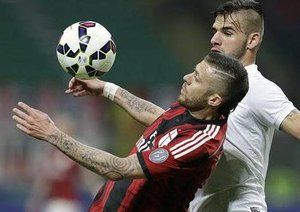 جرمی منز|میلان 2 - 2 هلاس ورونا / سری آ