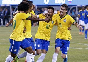 نیمار|برزیل 1-0 اکوادور / دیدار دوستانه