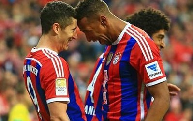 گزارش تصویری | درگیری بواتنگ و لواندوفسکی