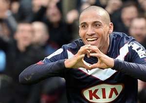 شادی بازیکن بوردو