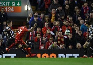 رحيم استرلینگ|لیورپول 2 - 0 نیوکاسل / لیگ جزیره