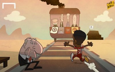 کاریکاتور روز | لیورپول از قطار لیگ قهرمانان اروپا جا ماند