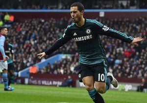 ادن هازرد|آستون ویلا 1 - 2 چلسی / لیگ جزیره