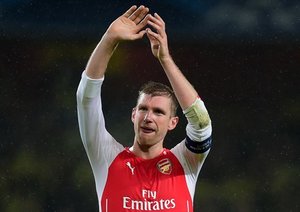 پر مرتساکر|آرسنال 2 - 0 بوروسيا دورتموند / لیگ قهرمانان