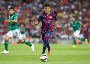 نیمار|بارسلونا 6-0 لئون / دیدار دوستانه