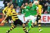 بوروسیا دورتموند 3 - 2 وردر برمن/هفته سی و چهارم بوندسلیگا/گل های مسابقه