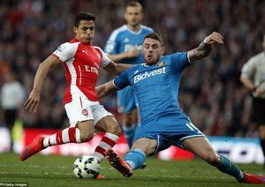 الکسیس سانچز|آرسنال 0 - 0 ساندرلند / لیگ جزیره