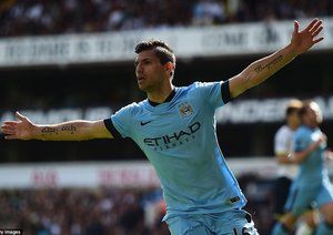 سرخیو آگرو|تاتنهام 0 - 1 منچستر سیتی / لیگ جزیره