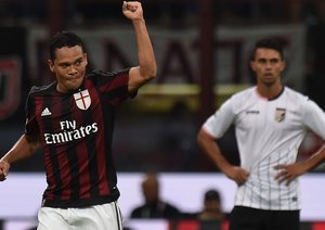 كارلوس باكا|میلان 3 - 2 پالرمو / سری آ / گزارش تصویری