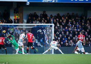 مروان فِلایِنی|کوئینز پارک رنجرز 0 - 2 منچستر یونایتد / لیگ جزیره