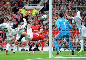 وین مارک رونی|منچستر یونایتد 1-2 سوانزی / لیگ جزیره