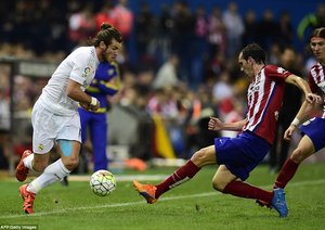 گرت بیل|اتلتیکو مادرید 1 - 1 رئال مادری / لالیگا