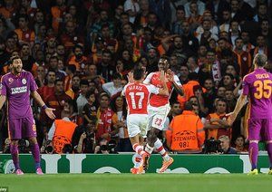 الکسیس سانچز|آرسنال 4-1 گالاتاسرای / لیگ قهرمانان