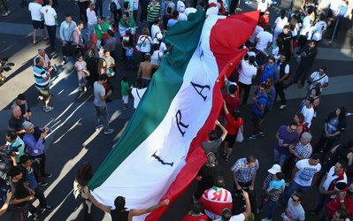 گزارش تصویری | حضور تماشاگران ایرانی در ورزشگاه شهر ملبورن