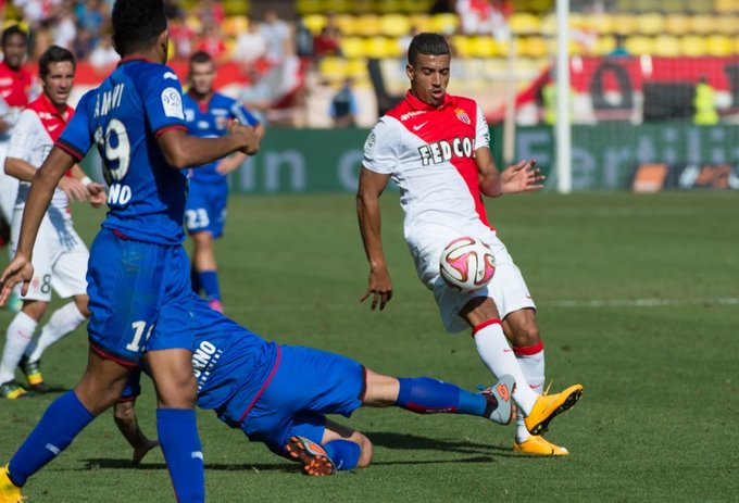 تقابل دو بازیکن نیس و موناکو